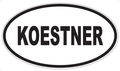 KOESTNER - Oval Magnet