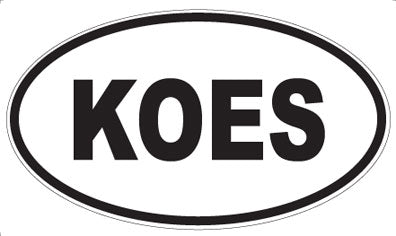 KOES - Oval Magnet