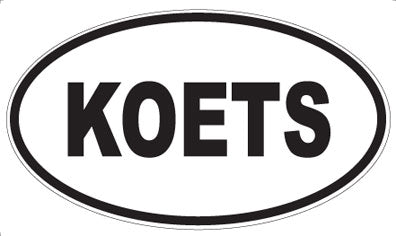 KOETS - Oval Magnet