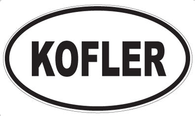 KOFLER - Oval Magnet