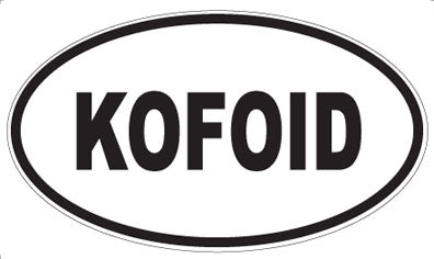 KOFOID - Oval Magnet