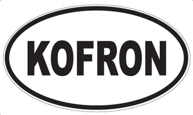 KOFRON - Oval Magnet
