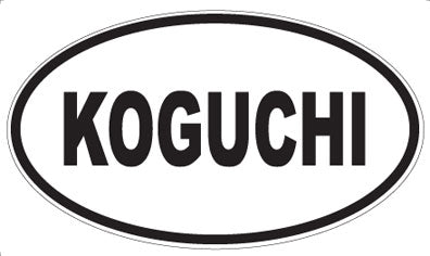 KOGUCHI - Oval Magnet