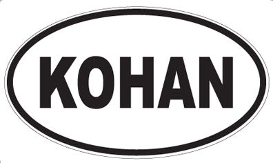 KOHAN - Oval Magnet