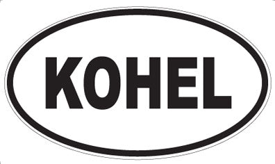 KOHEL - Oval Magnet