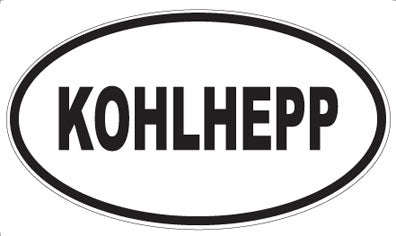 KOHLHEPP - Oval Magnet