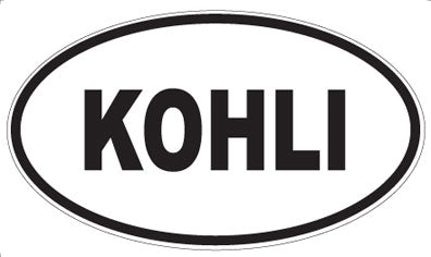 KOHLI - Oval Magnet