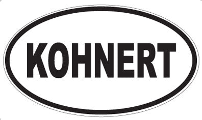 KOHNERT - Oval Magnet