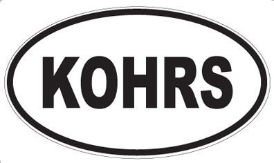 KOHRS - Oval Magnet