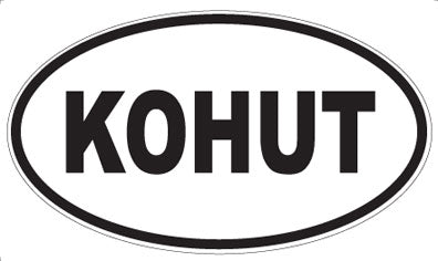 KOHUT - Oval Magnet