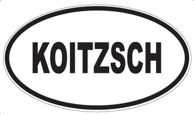 KOITZSCH - Oval Magnet
