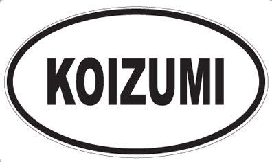 KOIZUMI - Oval Magnet