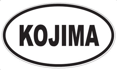 KOJIMA - Oval Magnet