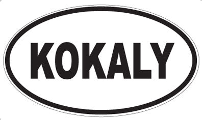 KOKALY - Oval Magnet