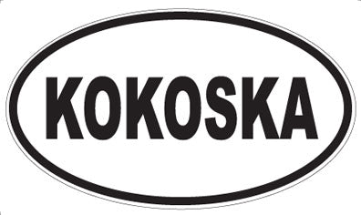 KOKOSKA - Oval Magnet
