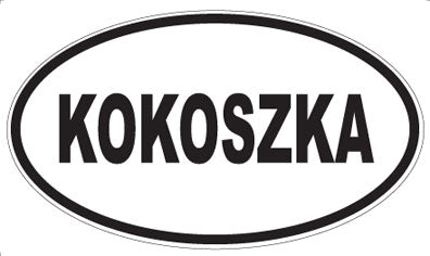 KOKOSZKA - Oval Magnet