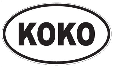 KOKO - Oval Magnet