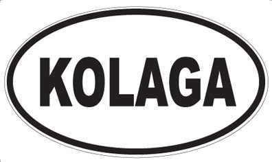 KOLAGA - Oval Magnet
