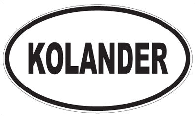 KOLANDER - Oval Magnet