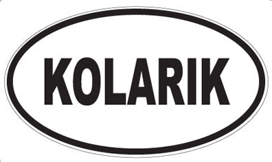KOLARIK - Oval Magnet