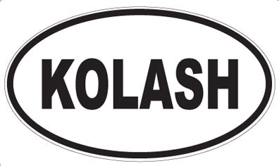 KOLASH - Oval Magnet