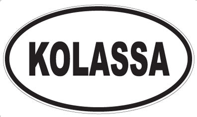 KOLASSA - Oval Magnet