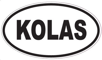 KOLAS - Oval Magnet