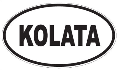 KOLATA - Oval Magnet