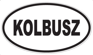 KOLBUSZ - Oval Magnet