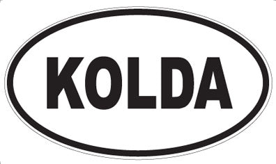 KOLDA - Oval Magnet