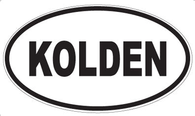 KOLDEN - Oval Magnet