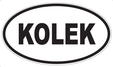 KOLEK - Oval Magnet