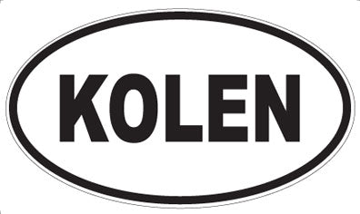 KOLEN - Oval Magnet