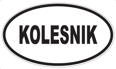 KOLESNIK - Oval Magnet