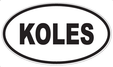 KOLES - Oval Magnet