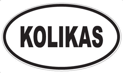 KOLIKAS - Oval Magnet