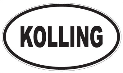 KOLLING - Oval Magnet