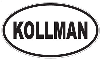 KOLLMAN - Oval Magnet