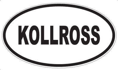 KOLLROSS - Oval Magnet