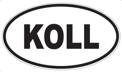 KOLL - Oval Magnet
