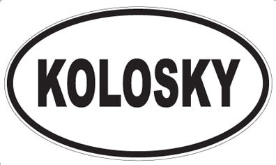KOLOSKY - Oval Magnet