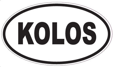 KOLOS - Oval Magnet