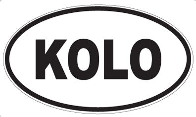 KOLO - Oval Magnet