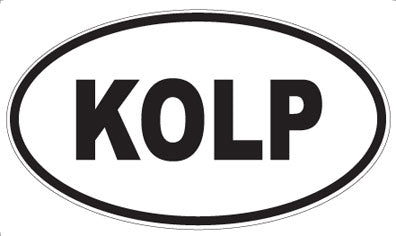 KOLP - Oval Magnet