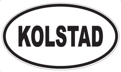 KOLSTAD - Oval Magnet