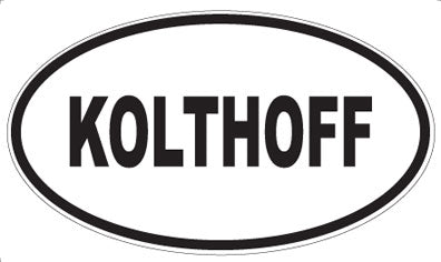 KOLTHOFF - Oval Magnet