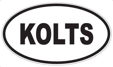 KOLTS - Oval Magnet
