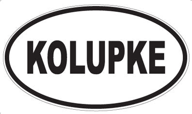 KOLUPKE - Oval Magnet