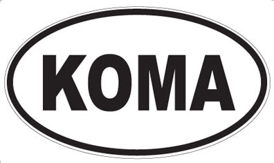 KOMA - Oval Magnet