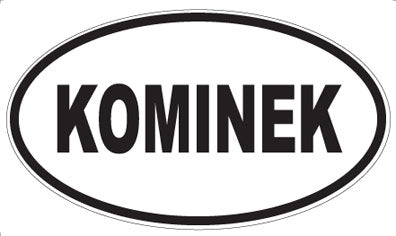 KOMINEK - Oval Magnet